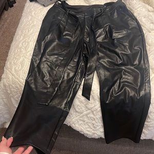 Express Leather Pants